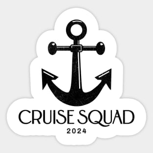 Cruise Squad 2024 Sticker